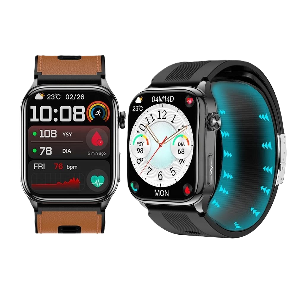 AbhiWatch Model AW101 — Advanced Health Monitoring Smartwatch